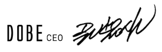 DOBE CEO 서명